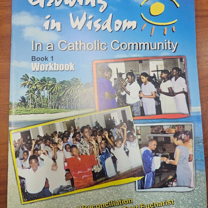 Growing in Wisdom First Communion Workbook